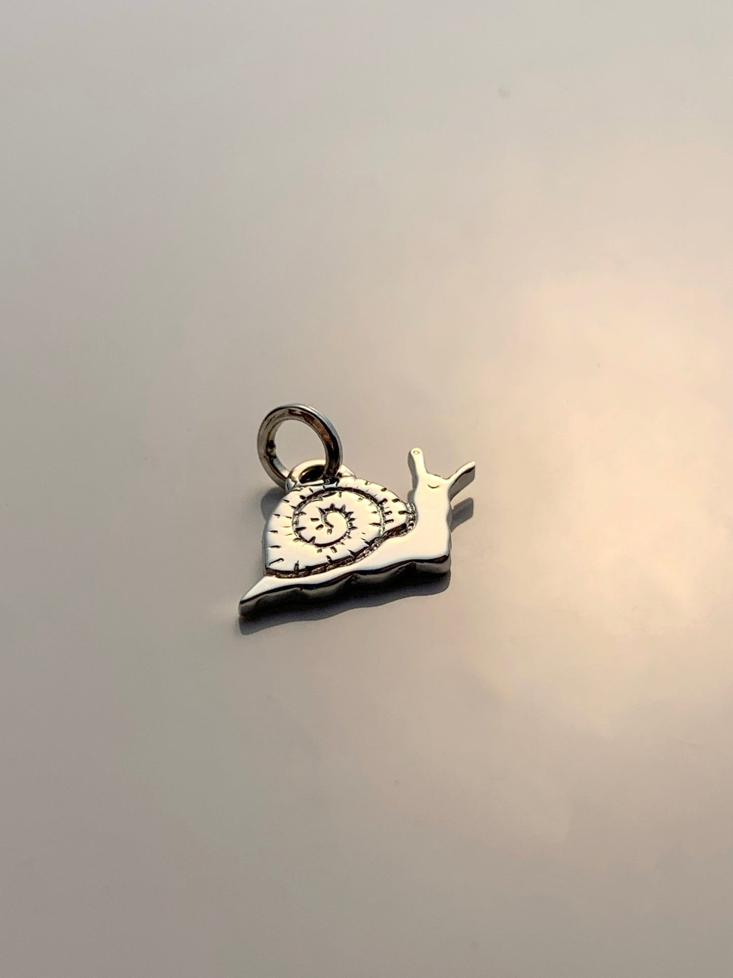 Snail Charm - 14k Recycled Gold