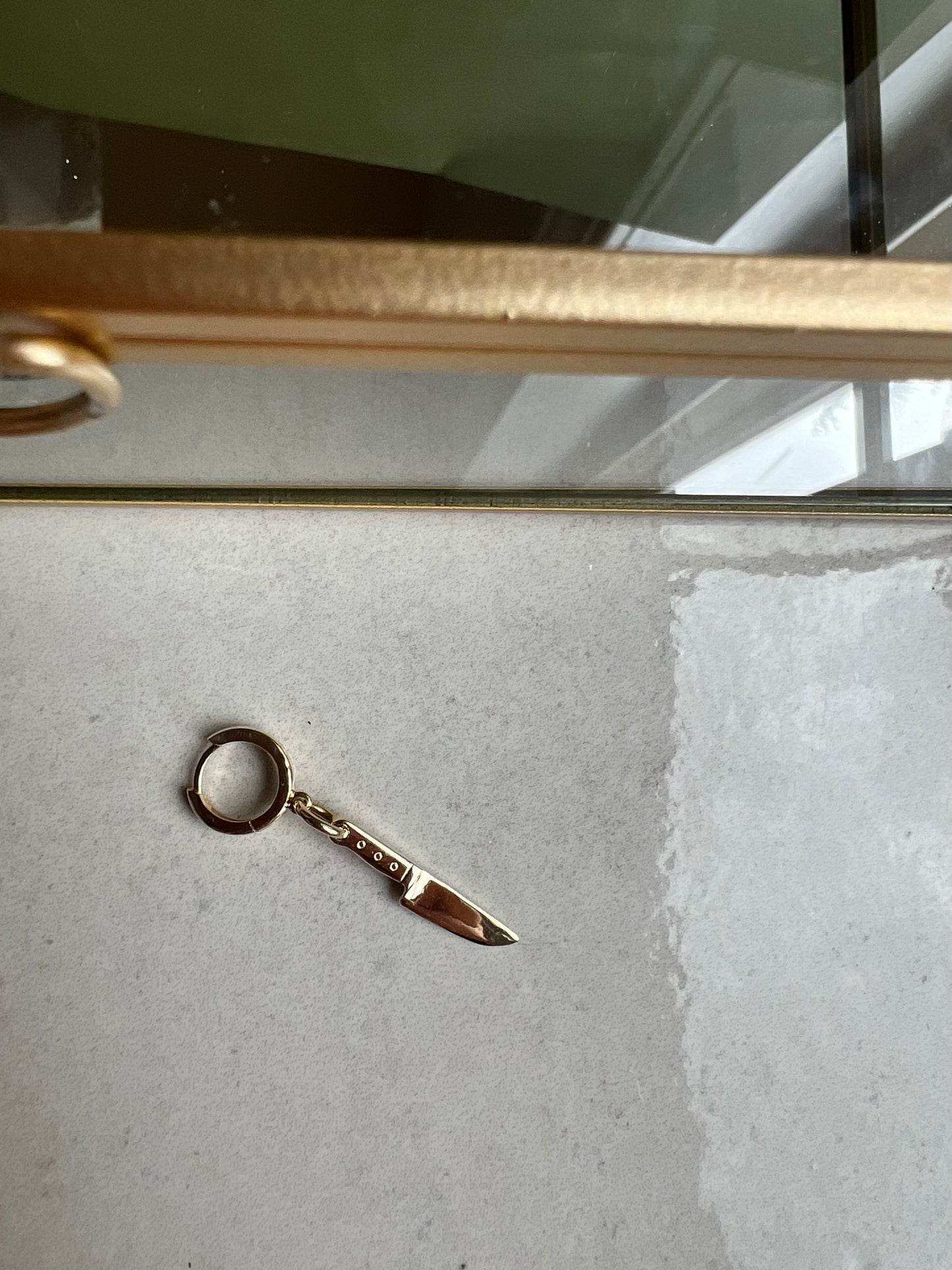 Knife Earring