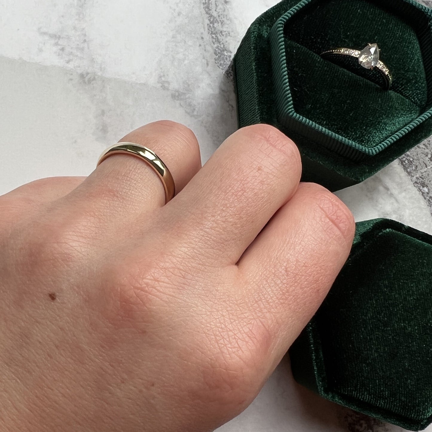 ring on hand