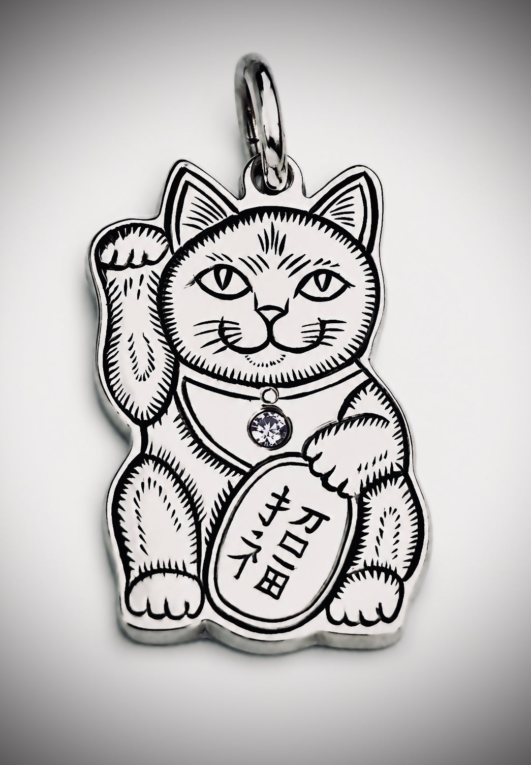 Maneki-Neko cat charm