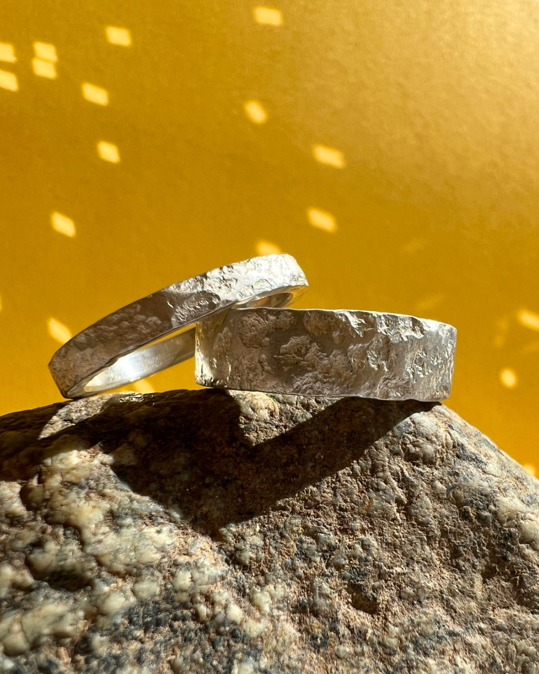 River Rock Ring - 14k Solid Gold