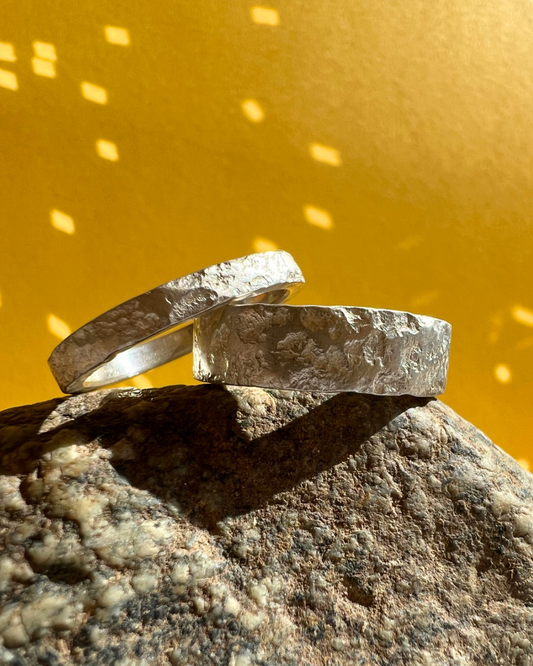 River Rock Ring - 14k Solid Gold