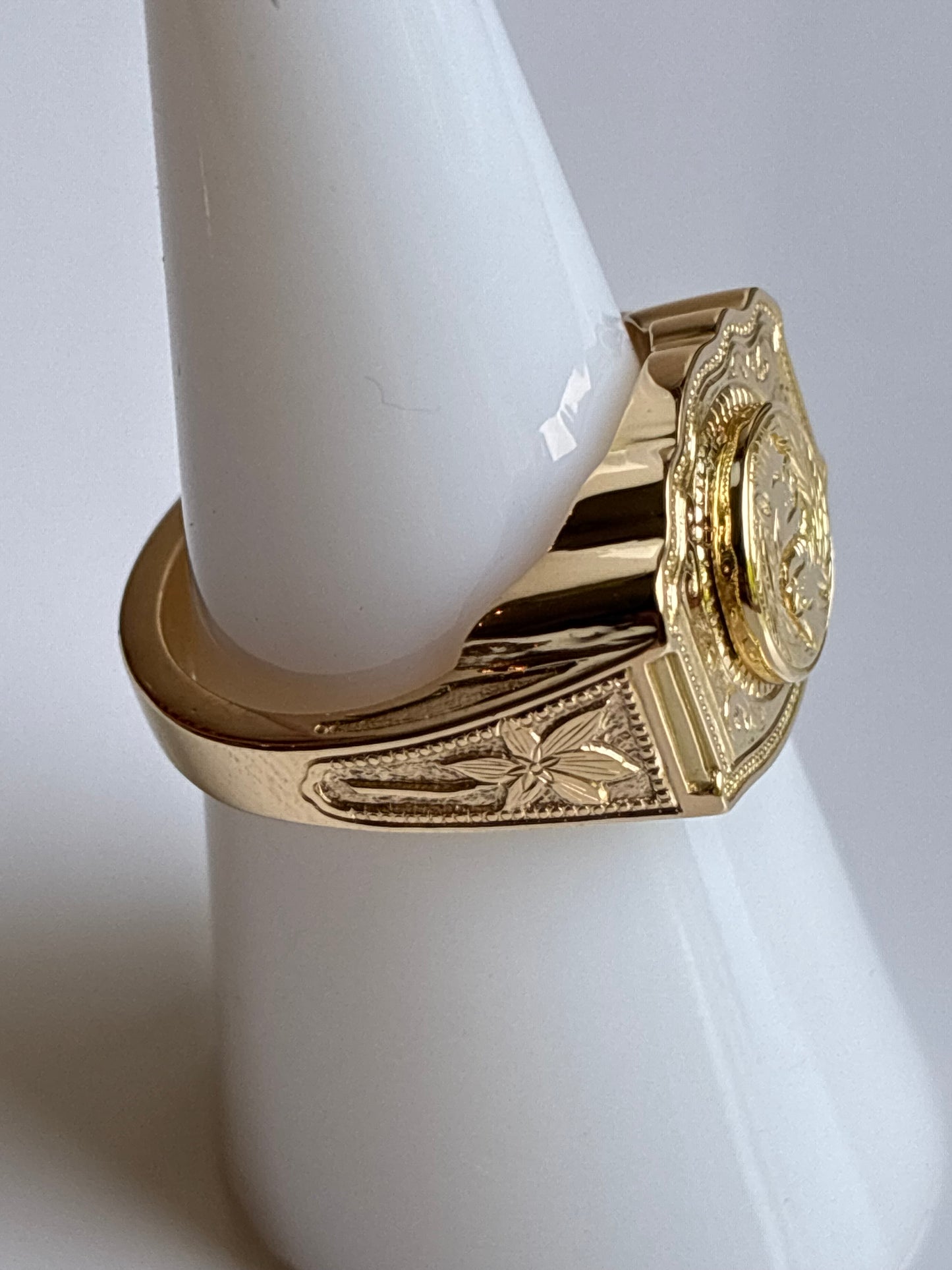 Custom WWE Signet Ring