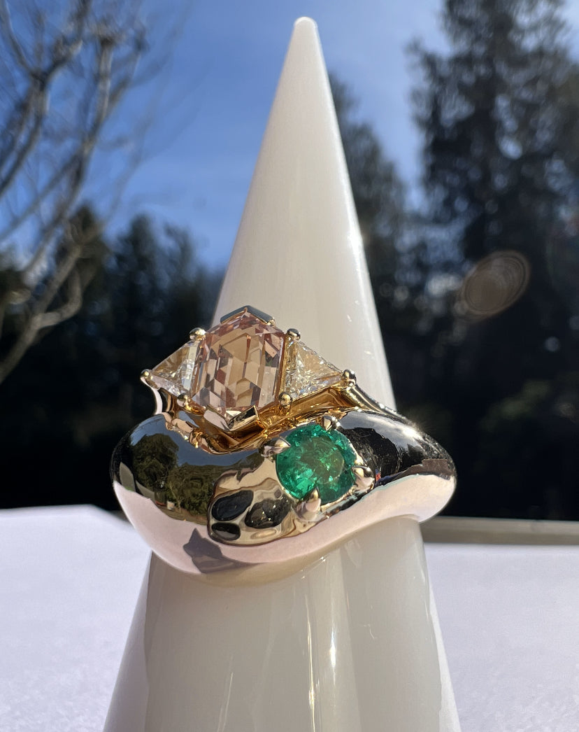 Custom contour ring