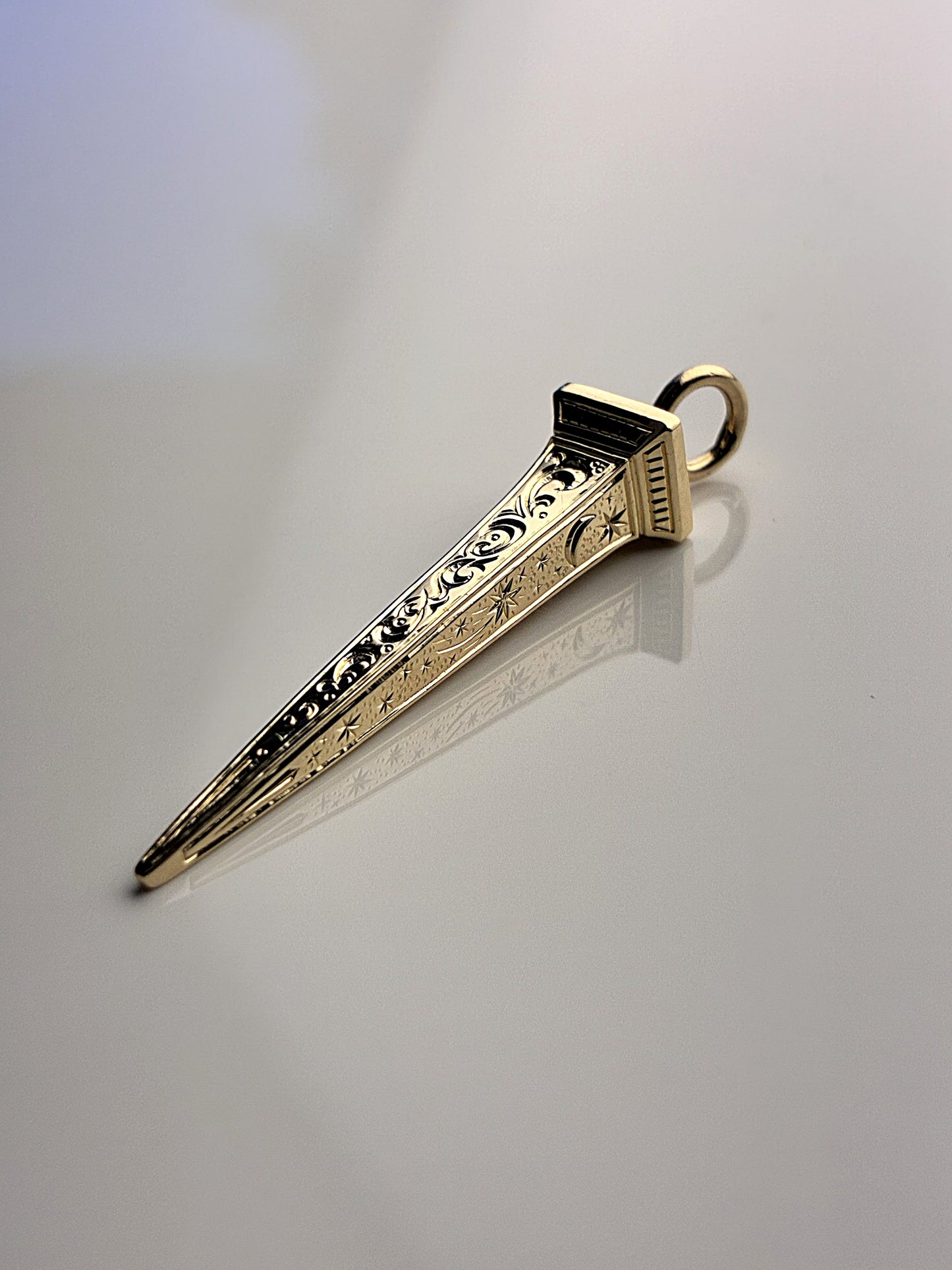 Custom Nail Pendant