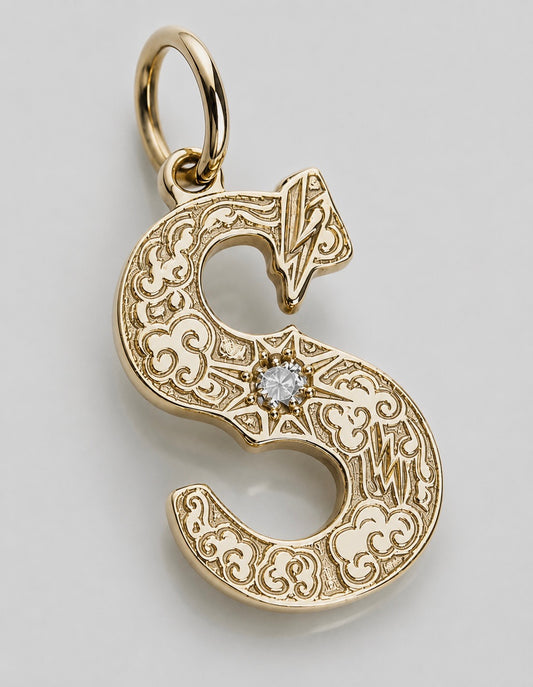 Custom “S” Charm