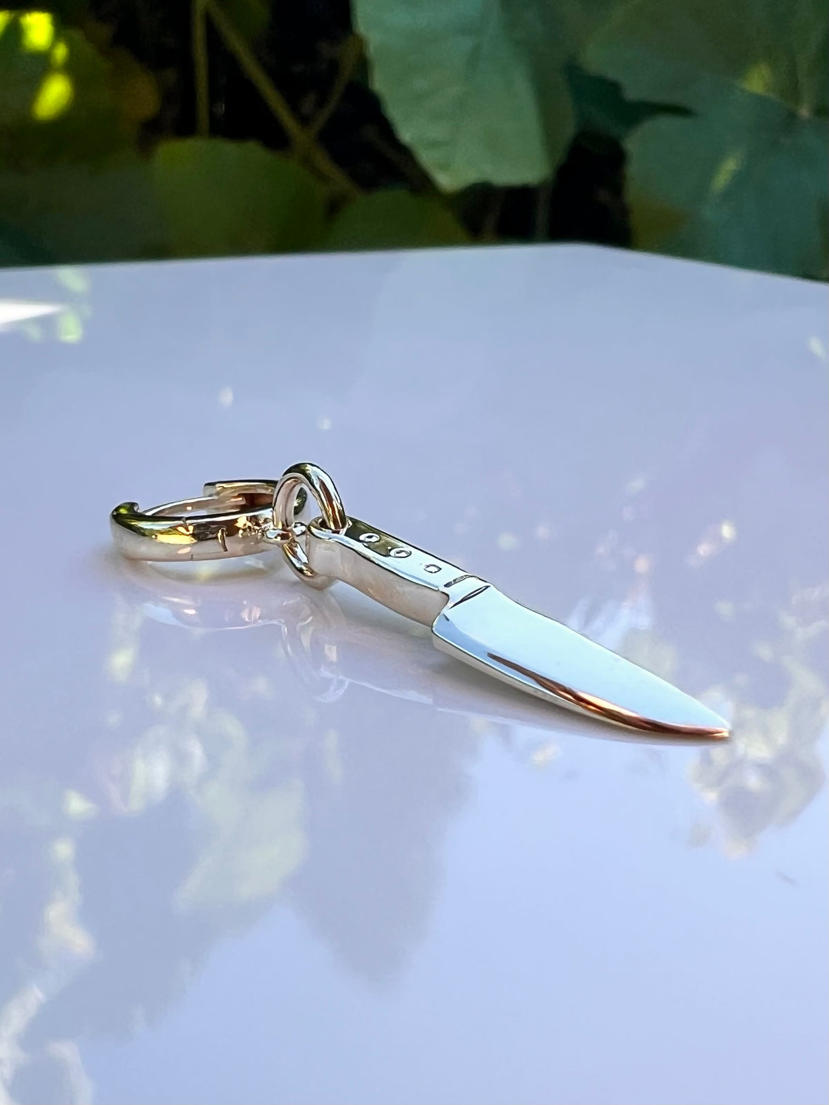 Knife Earring