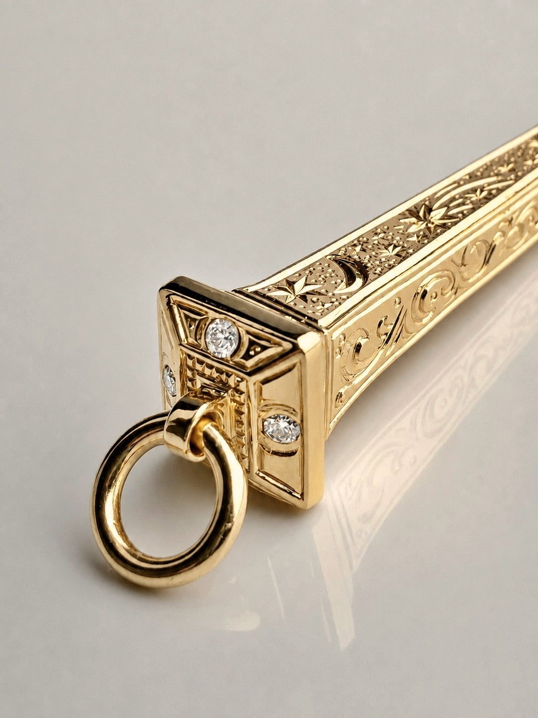 Custom Nail Pendant
