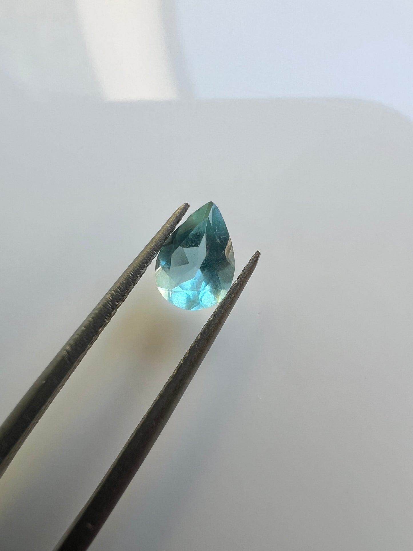 .55CT Pear shaped aquamarine