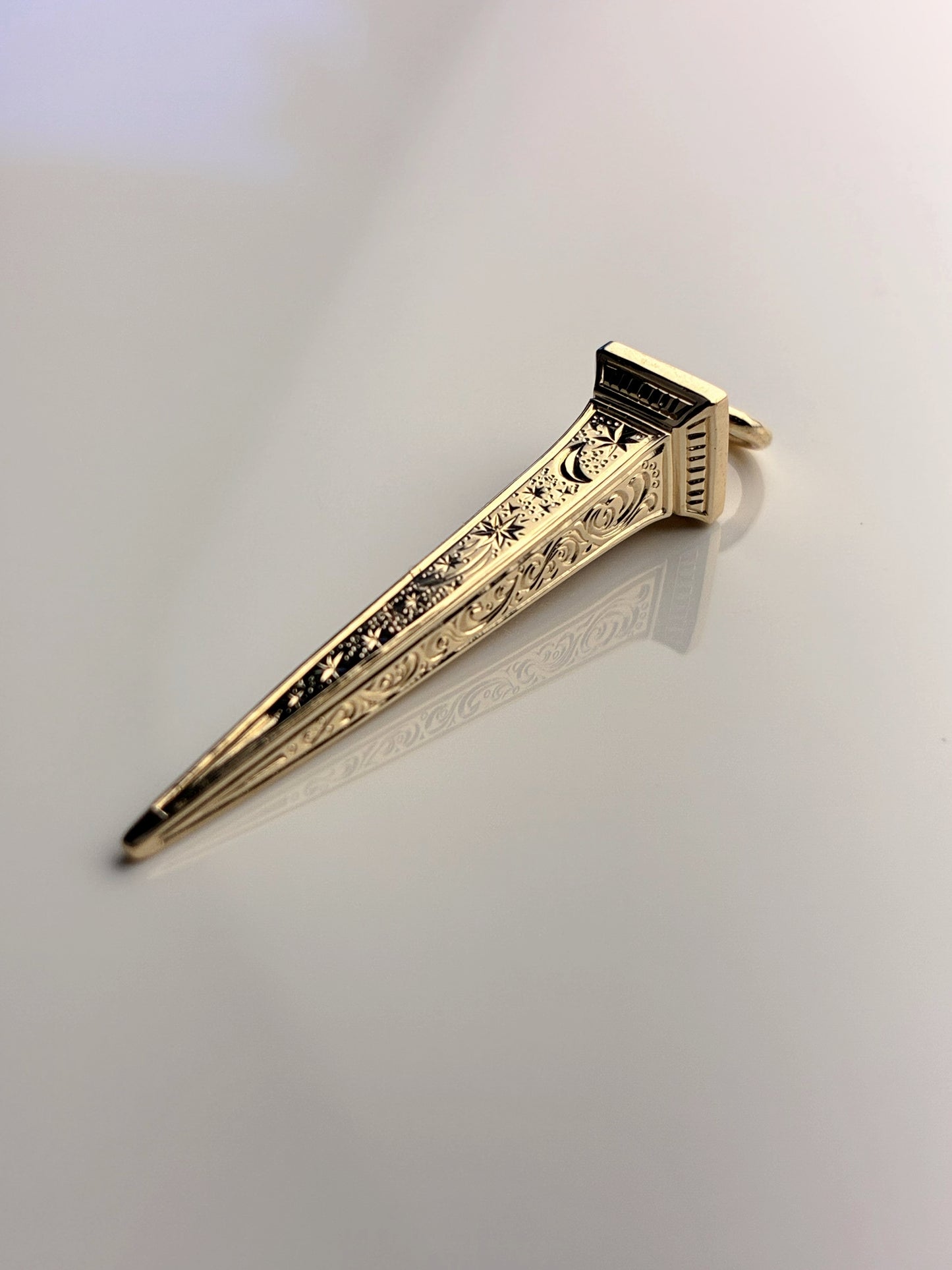 Custom Nail Pendant