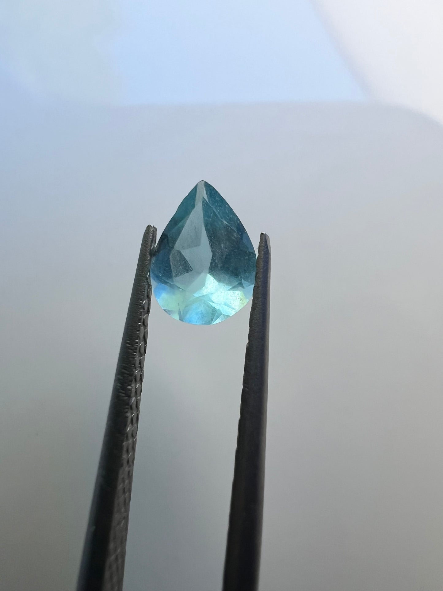 .55CT Pear shaped aquamarine