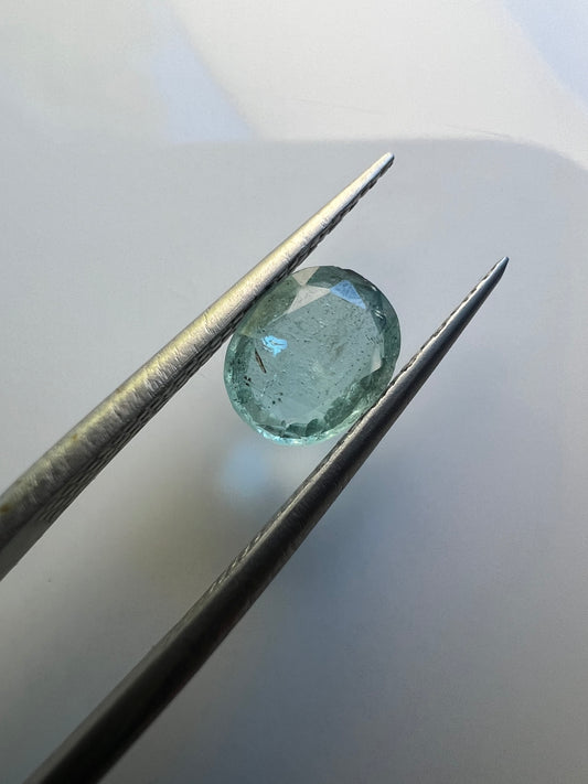 1.1CT minty aquamarine