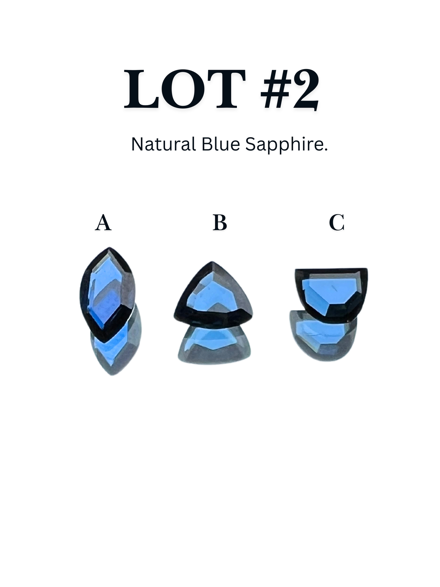 Radiant sapphire charm in 14K Yellow